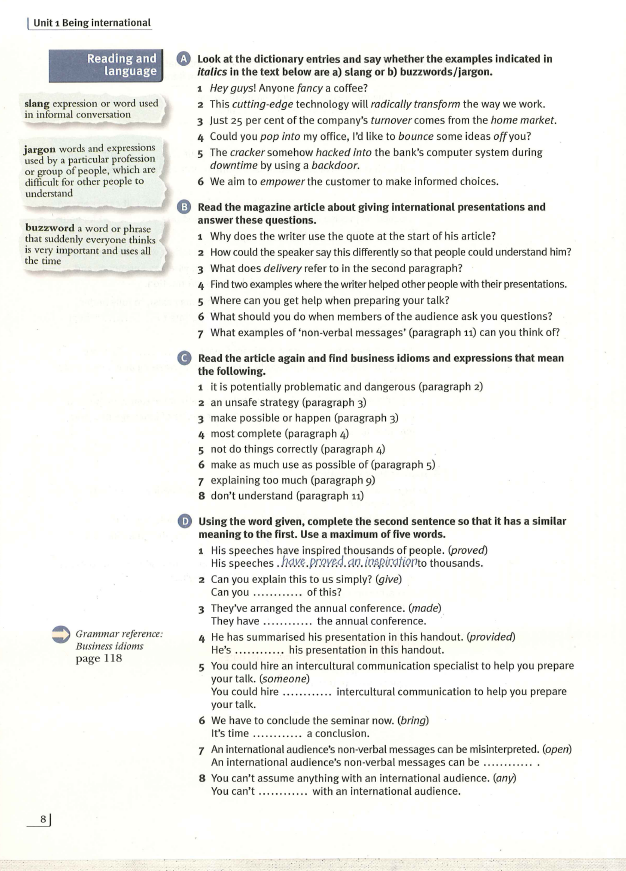 商務英語口語培訓